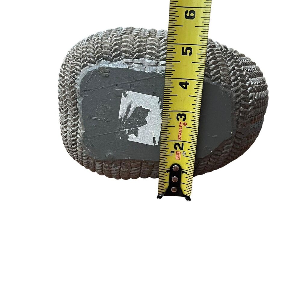 Capricorn Zodiac Ram Textured Resin Sheep Gray Farmhouse Decor Art Home Decor - Picture 8 of 12